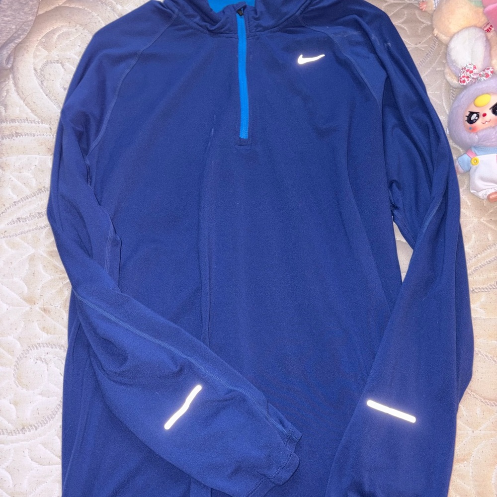 Nike Navy Blue Long Sleeve Top